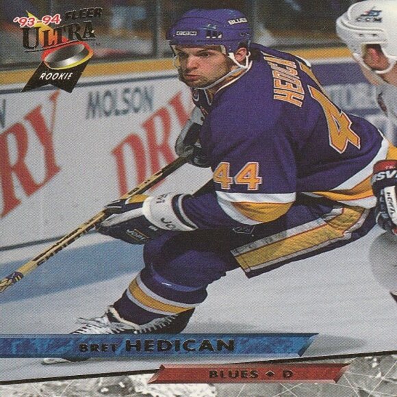 Bret Hedican Hockey Card Collection - Picture 3 of 3